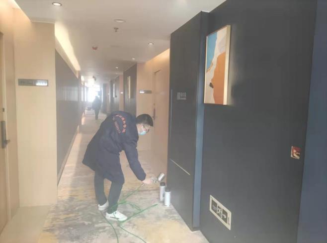 2022年2月26日重庆市万州区维艾思酒店除甲醛服务由重庆市米奇环保科技有限公司万州分公司承接